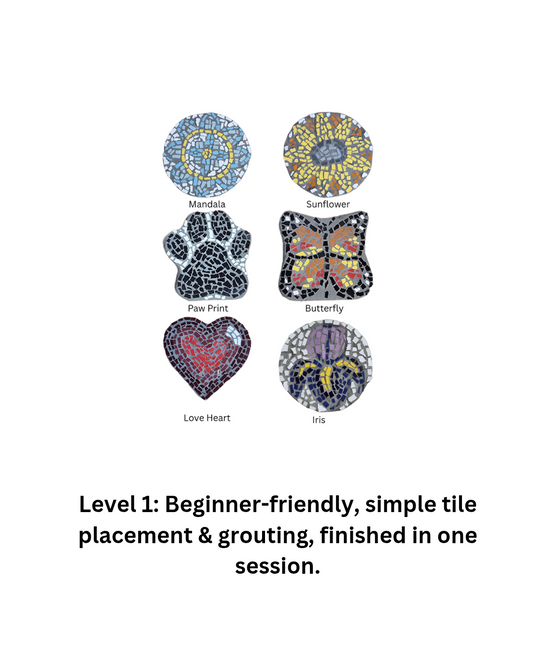 Mindful Mosaic Coaster Workshop Ballarat | Evening Creative Class