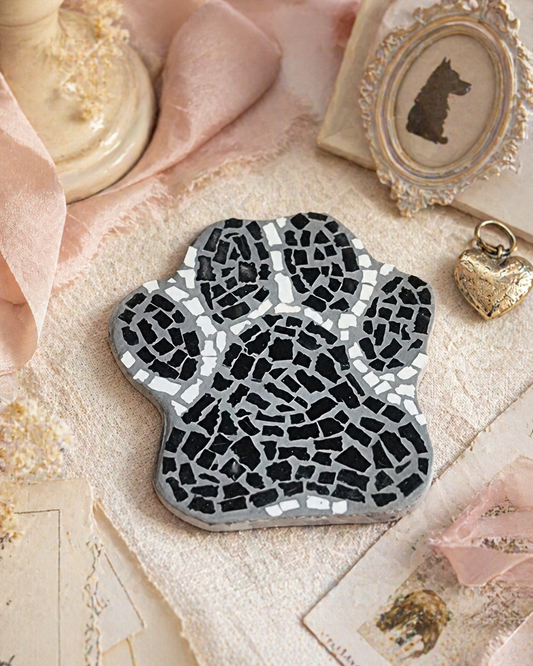 Paw Print Coasters Digital Download Design & Instructions Kit