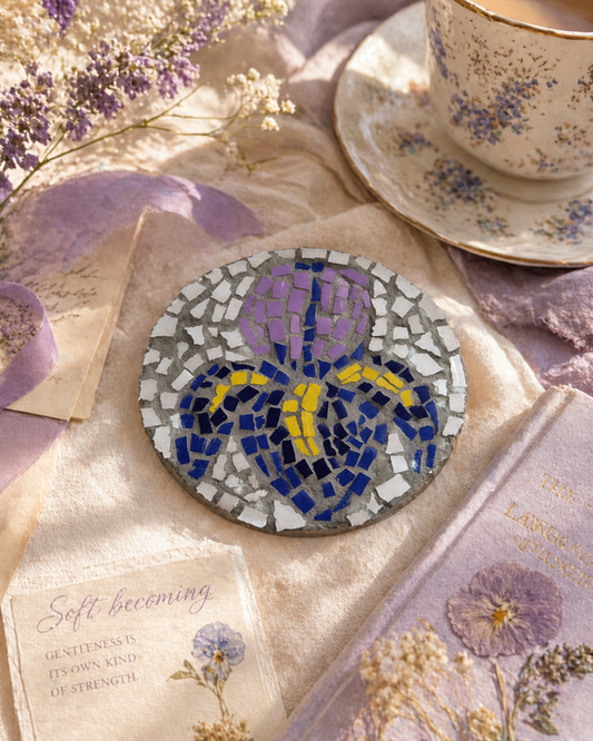 Iris Coasters Digital Download Design & Instructions Kit