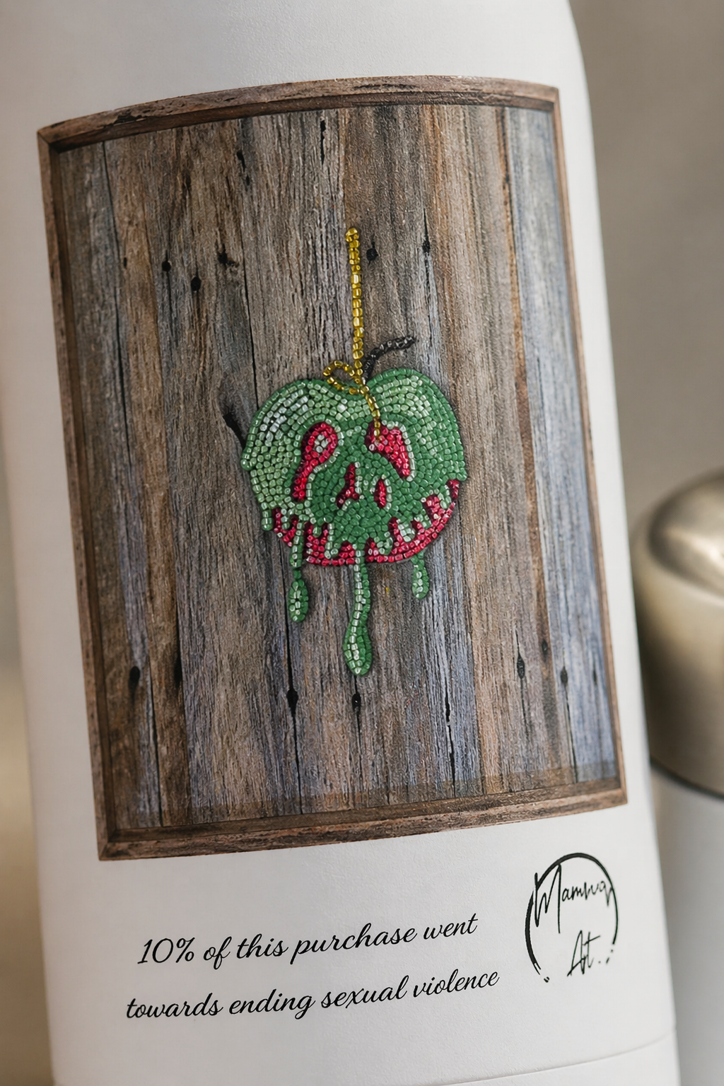 Poisoned Apple Stainless Steel Water Bottle