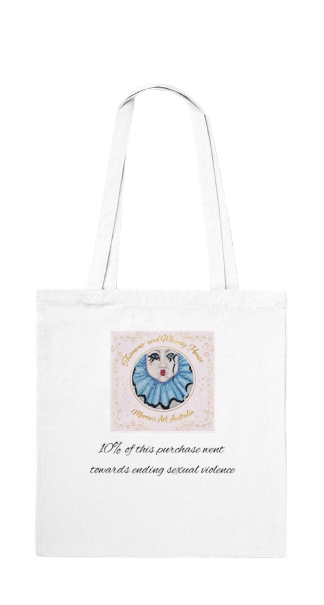 Cursed Rose Long Handle Tote Bag