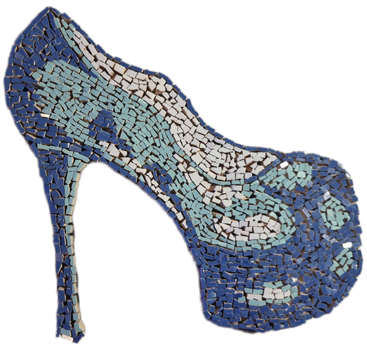 How to Glue a Mosaic to the Final Surface Without Slips or Mess