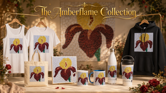 🌺 Amberflame: A Bloom Forged in Fire and Light