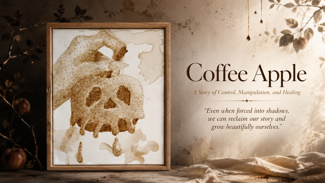 Coffee Apple Painting – A Story of Healing, Control & Resilience