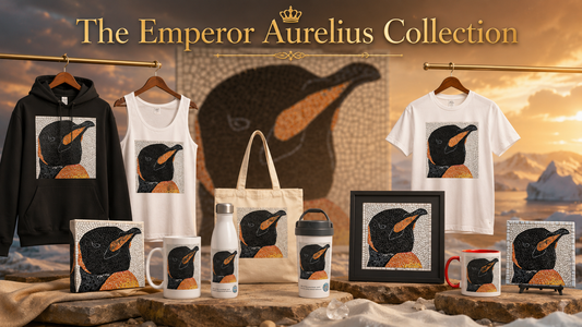 Emperor Aurelius Mosaic Merchandise | Story-Driven Art Prints & Gifts