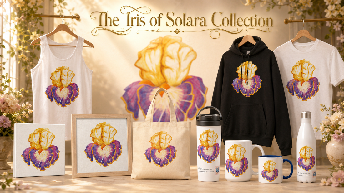 Iris of Solara Art Merchandise | Mosaic Prints, Mugs, Gifts & Art-Inspired Lifestyle