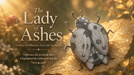 The Lady of Ashes – Original Graphite Drawing Celebrating Difference & Acceptance
