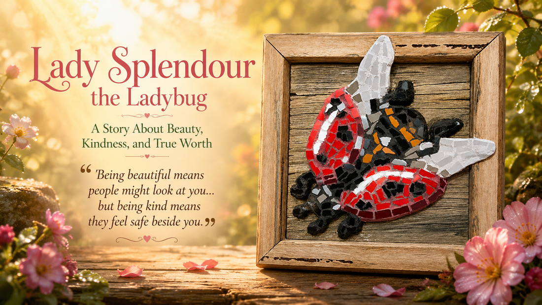 🐞 Lady Splendour the Ladybug: Ladybug Art Prints, Canvas Wall Art & Kindness-Inspired Decor