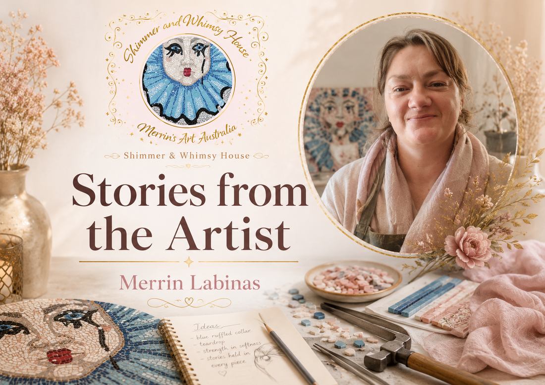 Behind the Christmas Pot: A Family Heirloom in Mosaic