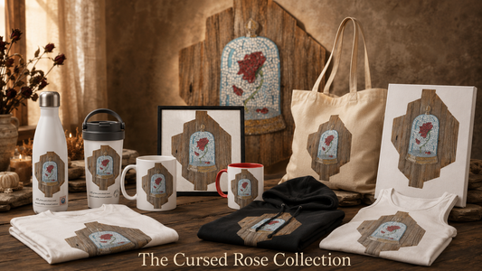 🌹 The Cursed Rose: Art You Can Hold, Stories You Can Live