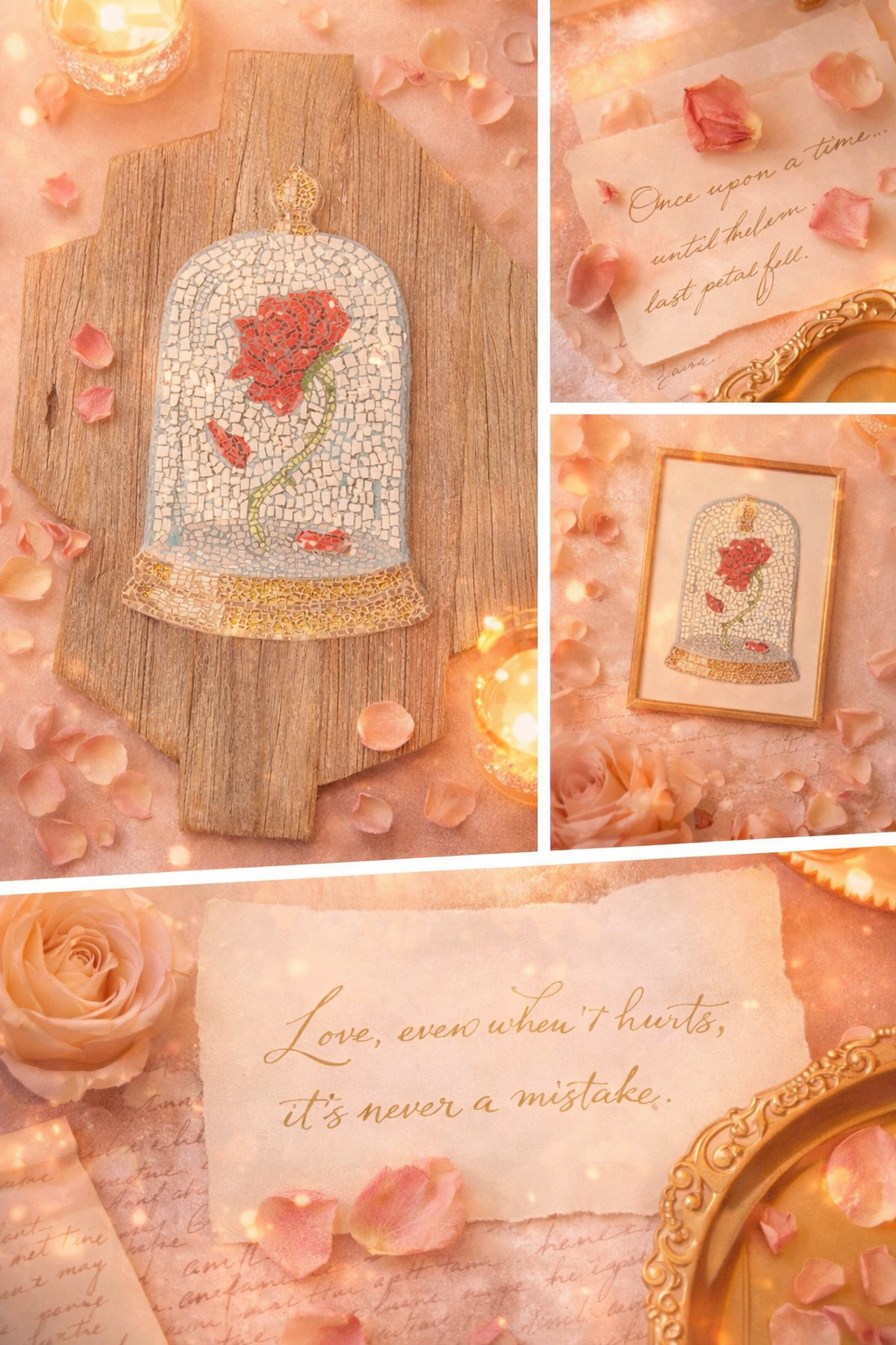 a beautiful collection of the cursed rose a dark romance mosaic with a story to tell