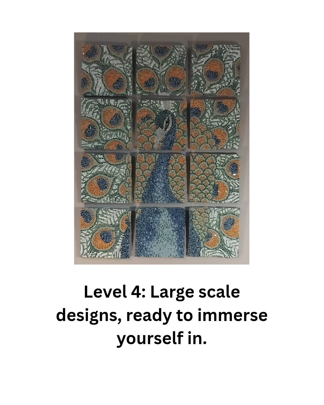 Level 4 Mosaic Kits – Large-Scale Masterpieces for Creative Immersion