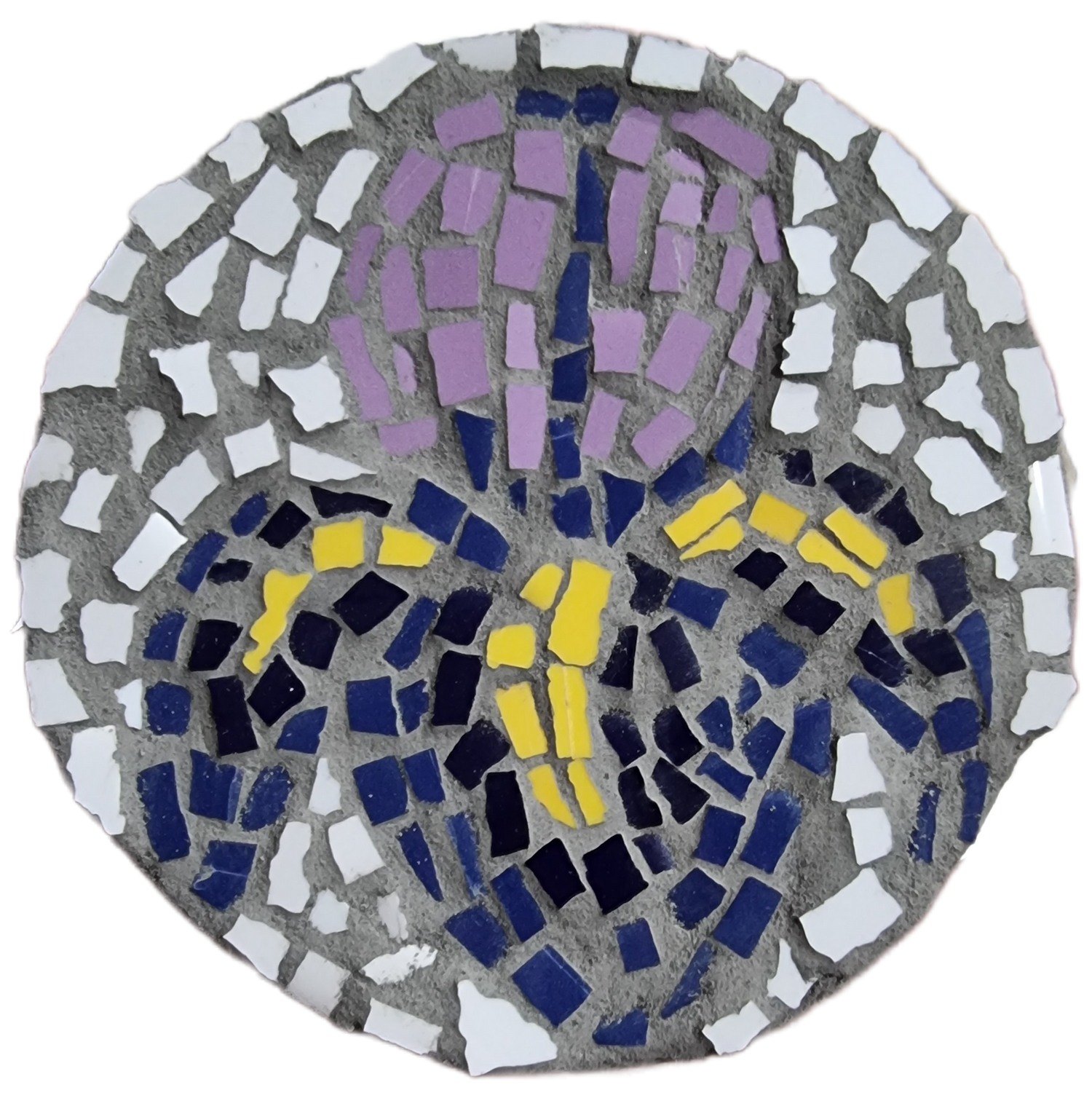 Shop Iris Mosaic Coaster Design | Unique Art Gifts