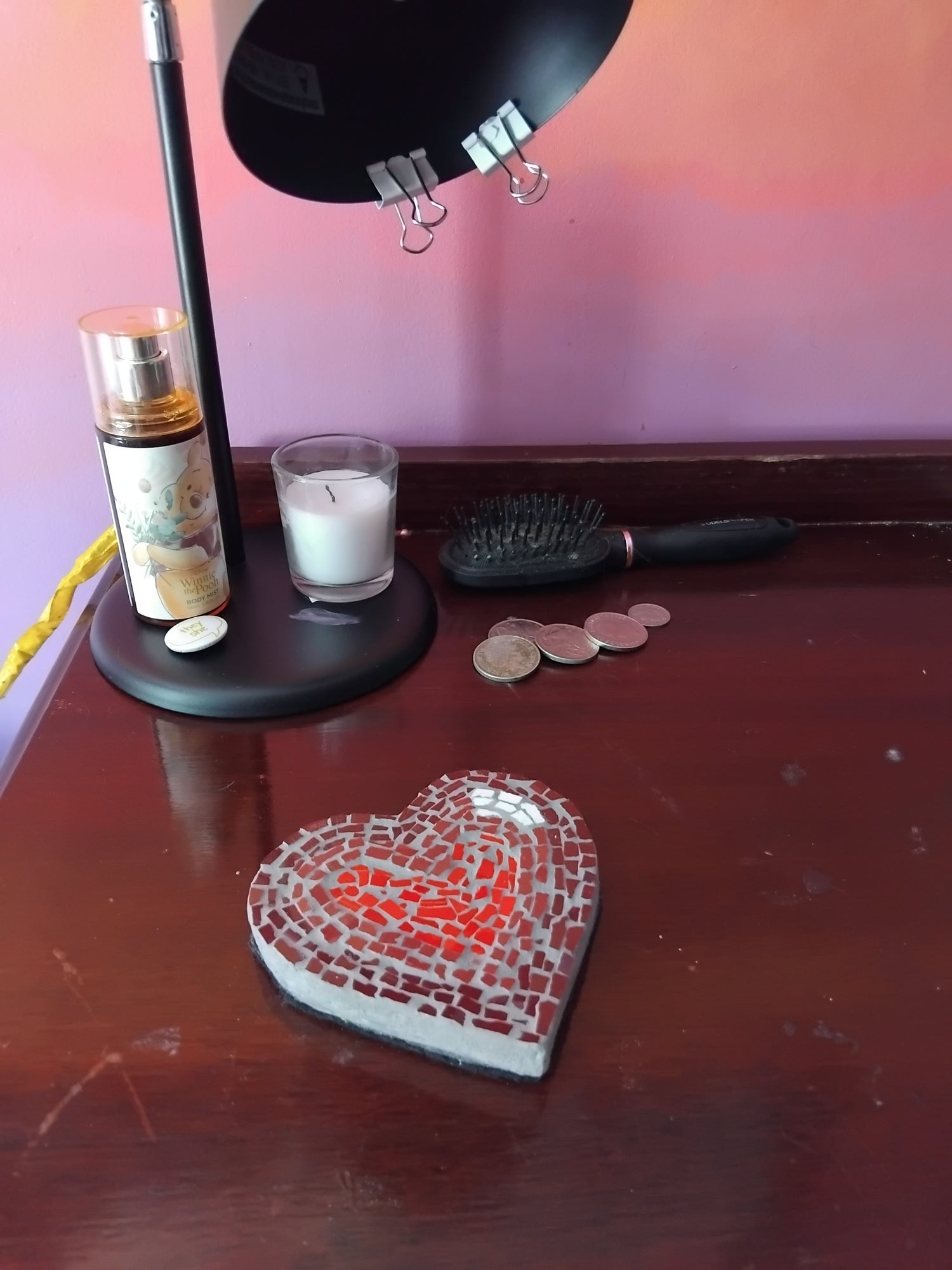 Love heart coaster