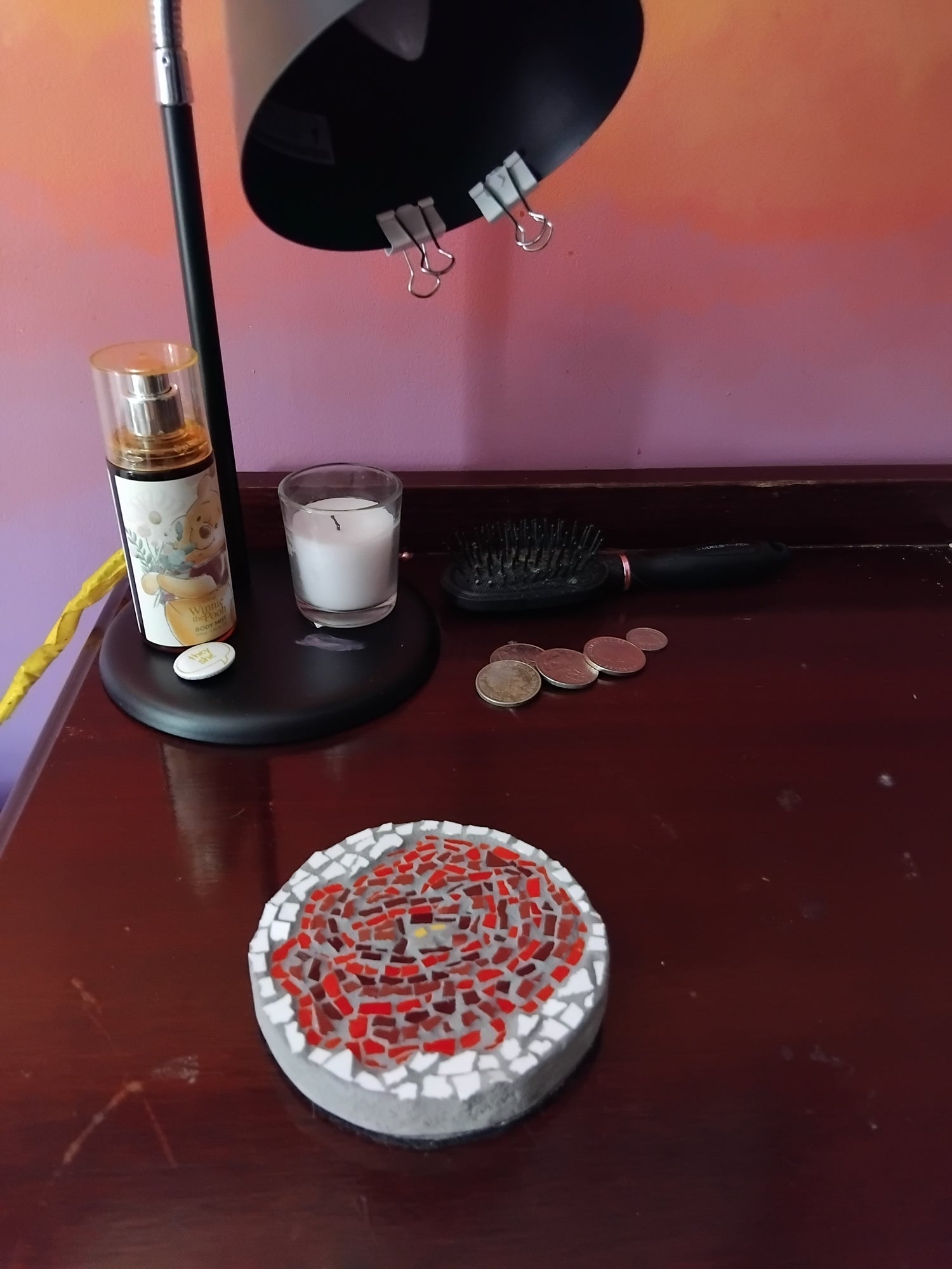 Shop Rose Coaster Mosaic Designs | Unique Art Products