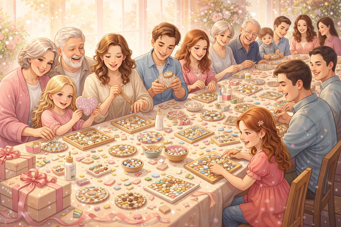 Mosaic Kits for Families & Friends | Create Together DIY Experience