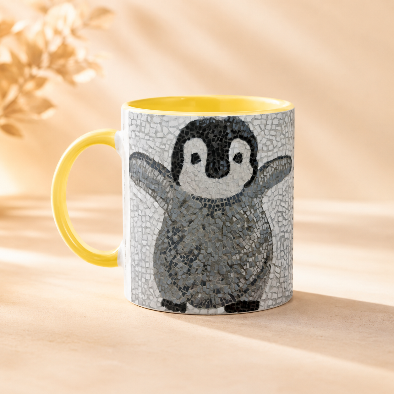 “I’m Coming, Mummy!” Baby Emperor Penguin Mug – 11oz Ceramic Mug