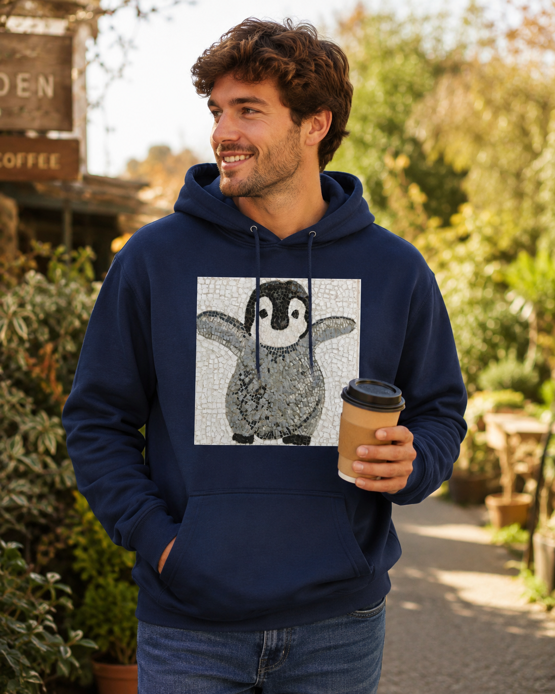“I’m Coming Mummy!” – Baby Emperor Penguin Hoodie