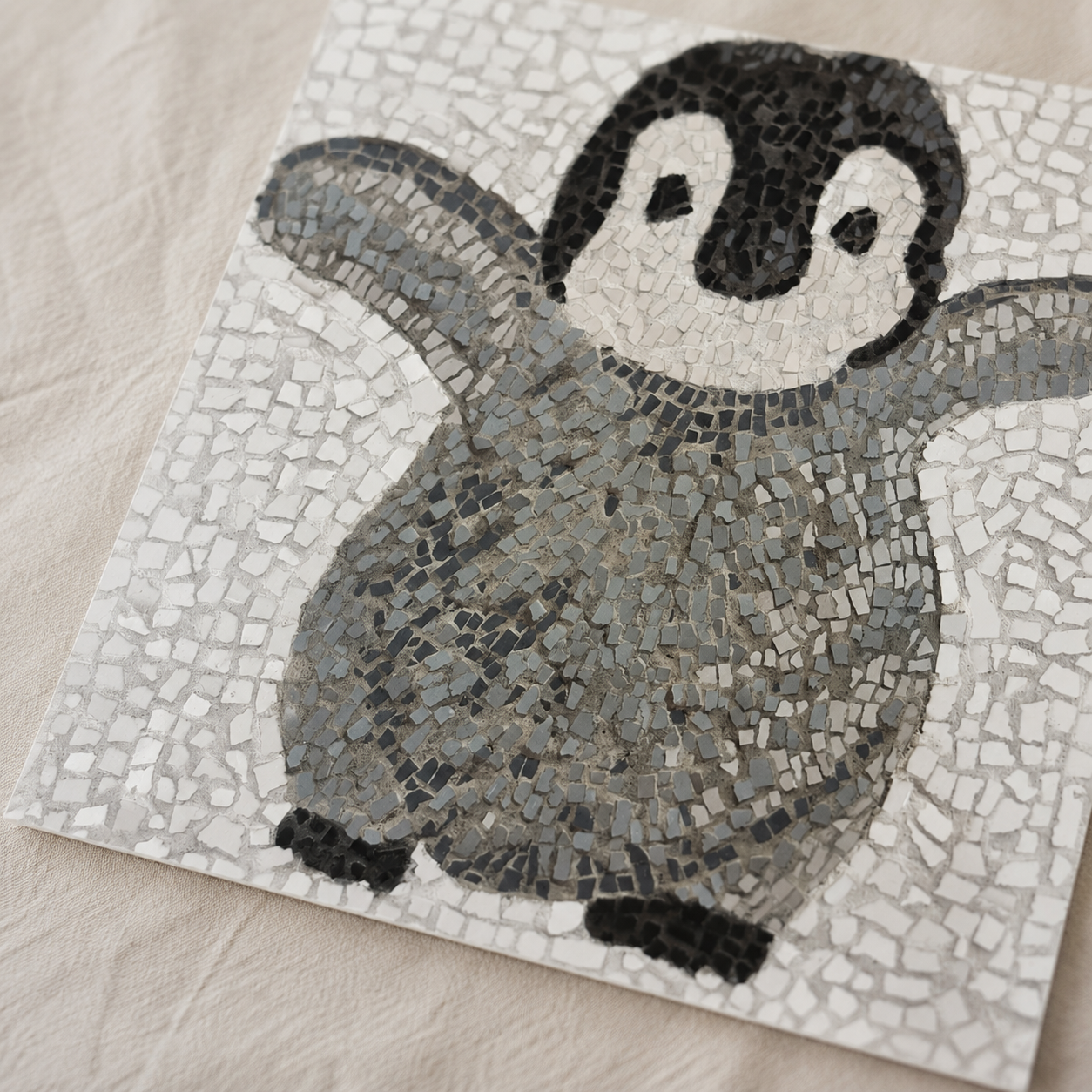 “I’m Coming Mummy” Fine Art Poster – Emperor Penguin Chick Wall Art