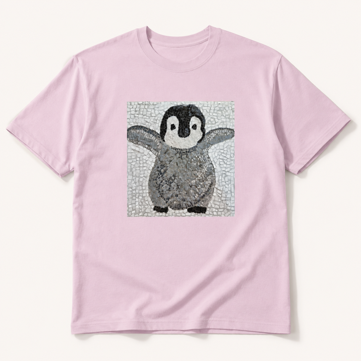 “I’m Coming, Mummy!” Baby Emperor Penguin Heavyweight Unisex Tee