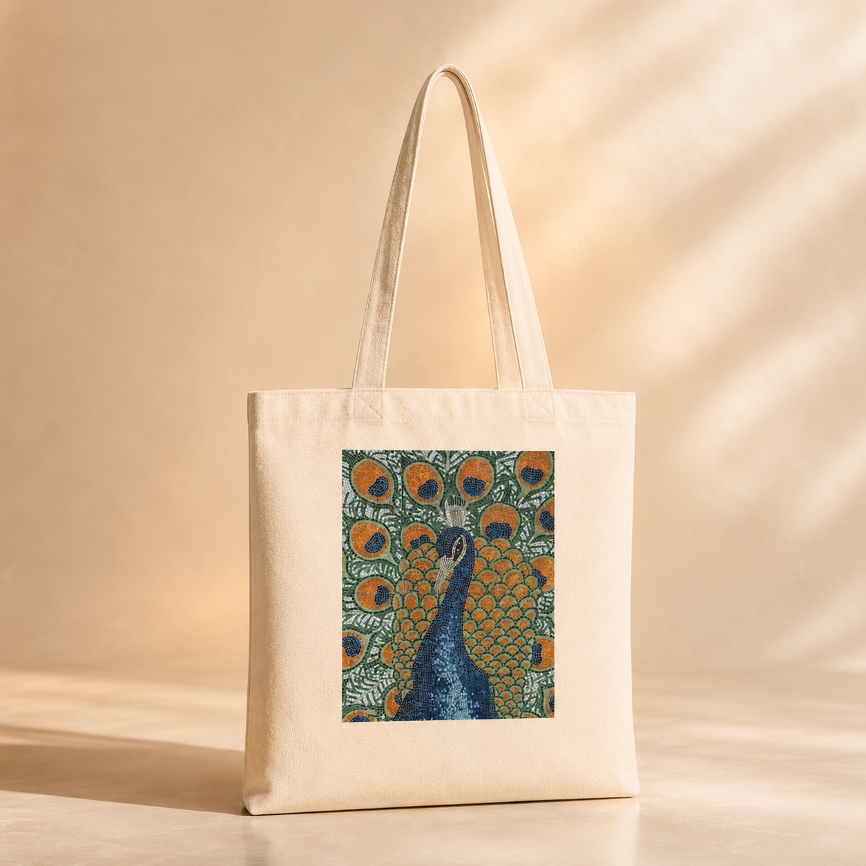 Peacock’s Awakening Eco-Friendly Tote Bag