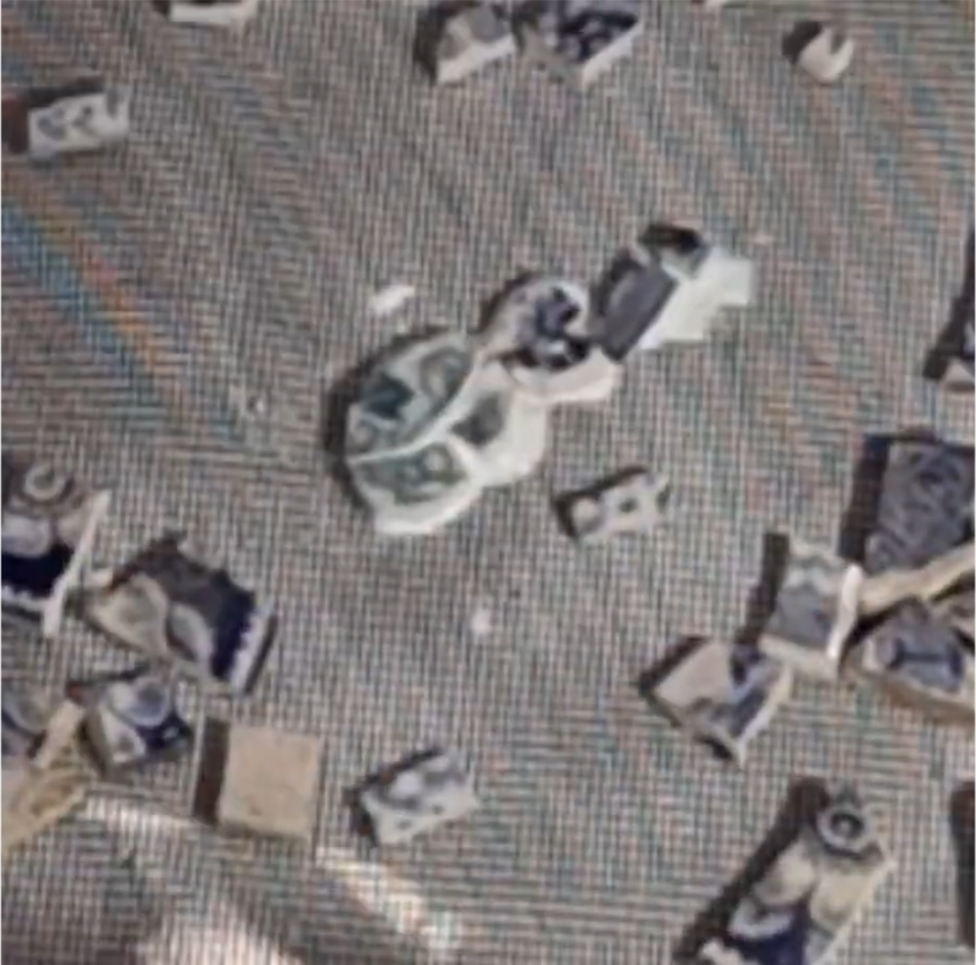 Load video: Time-lapse video of the custom daisy paver being tiled, showing the rapid placement of individually cut pieces to form the detailed floral design from start to finish.