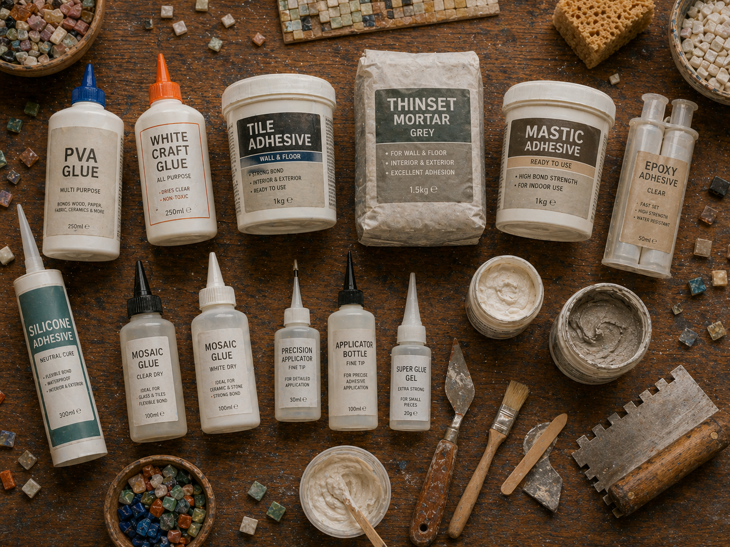 Load video: Mosaic Tile Adhesives Explained: How to Choose the Right Glue for Any Project