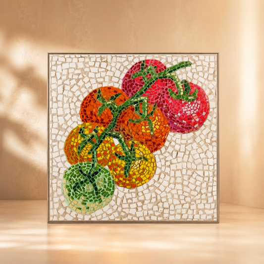 Fine Art Poster | An Array of Ripening Tomato Mosaic