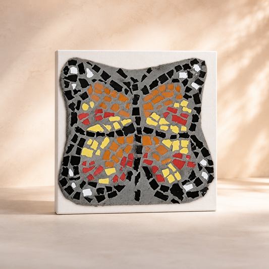 Butterfly Coaster Canvas Print | Symbolic Butterfly Wall Art