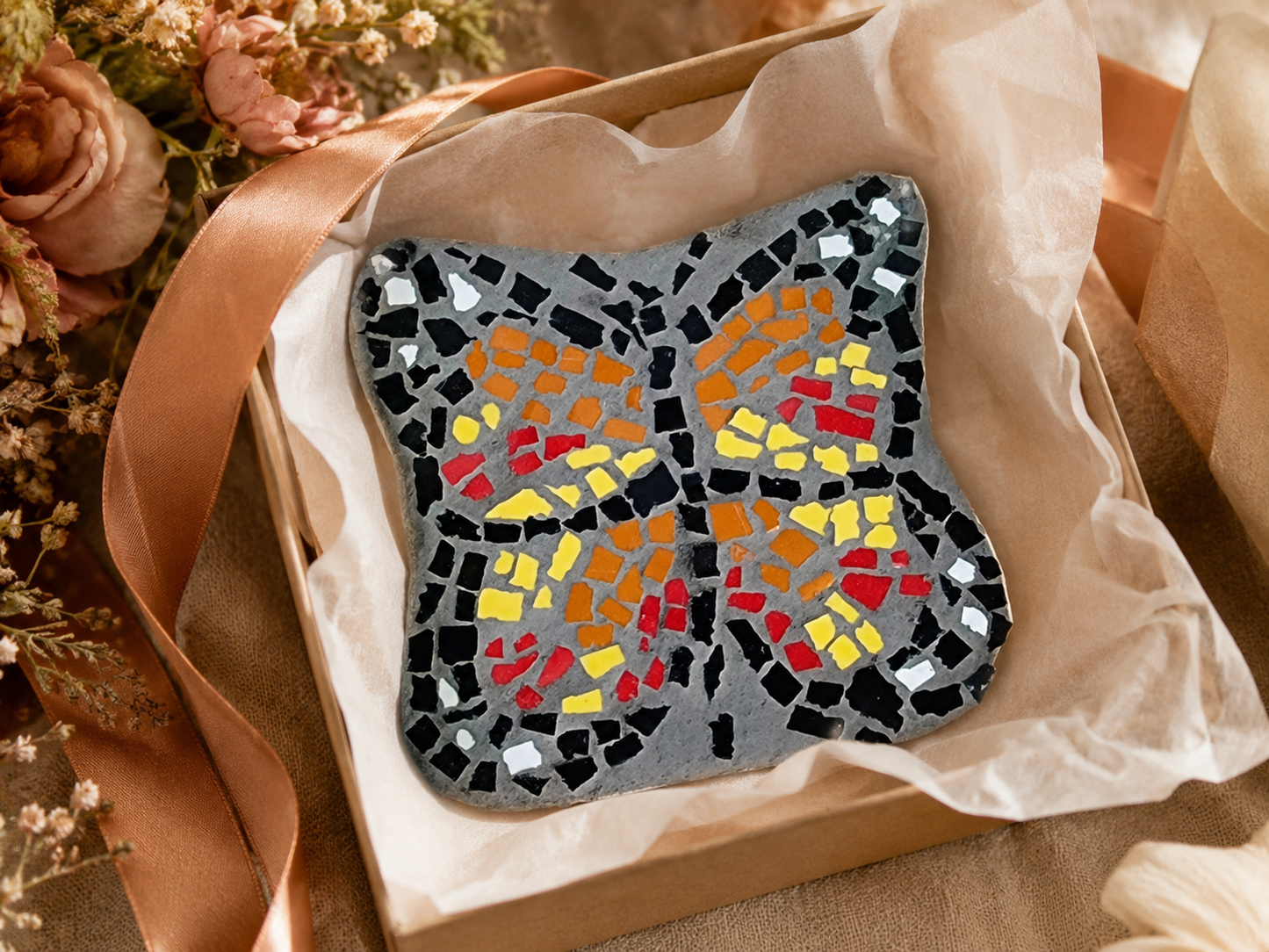 Butterfly Coaster — Digital Download Design Template