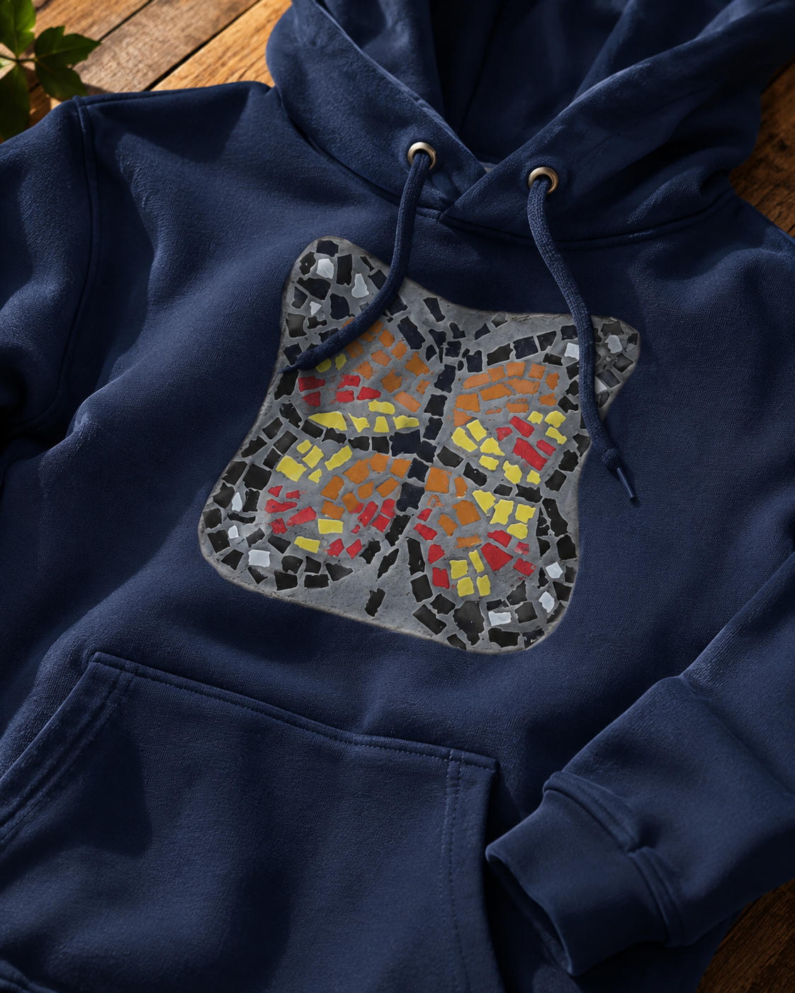 Butterfly Coaster Mid-Weight Hoodie | Symbolic Butterfly Art Hoodie