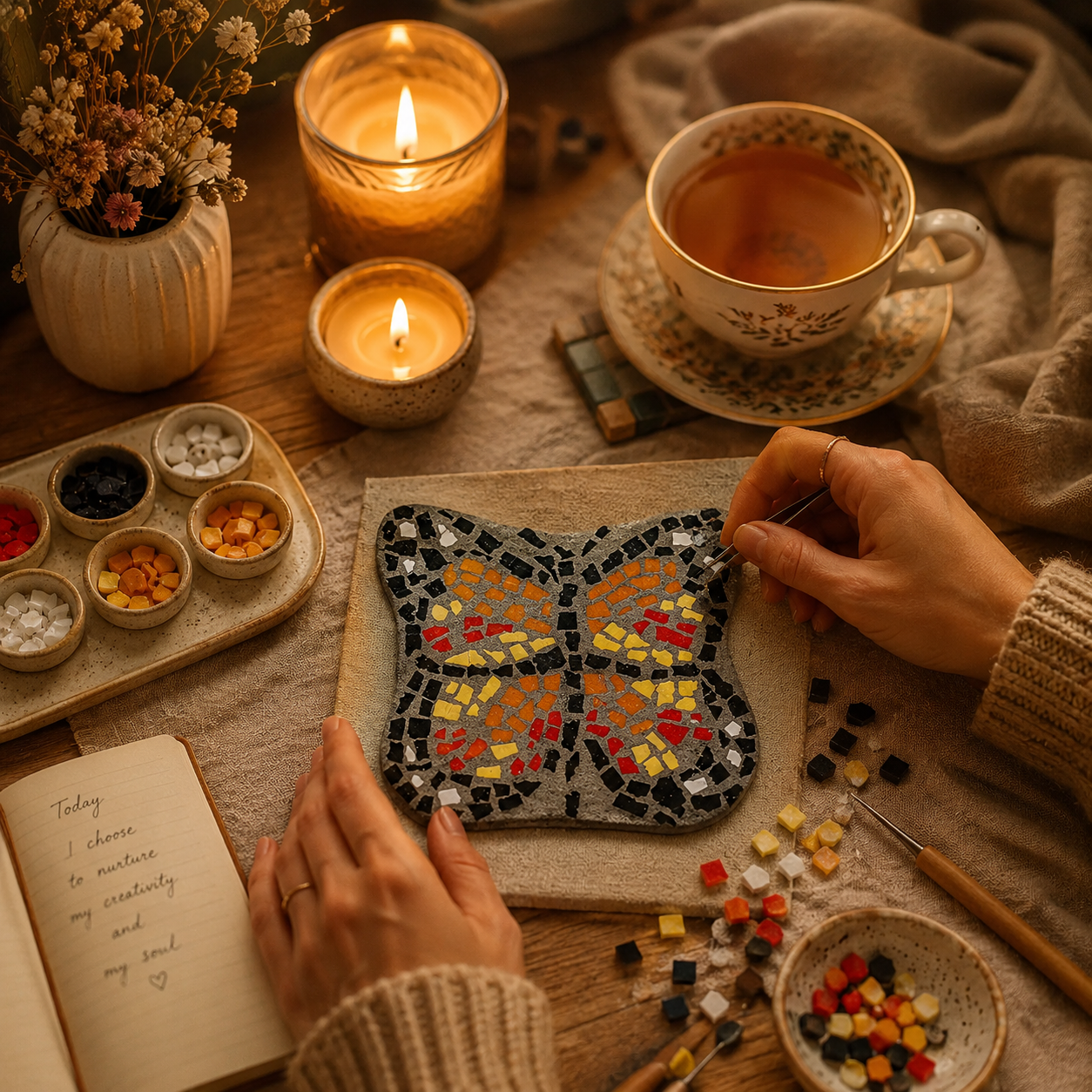 Butterfly Coasters Level 1 Physical Kit — Set of 4