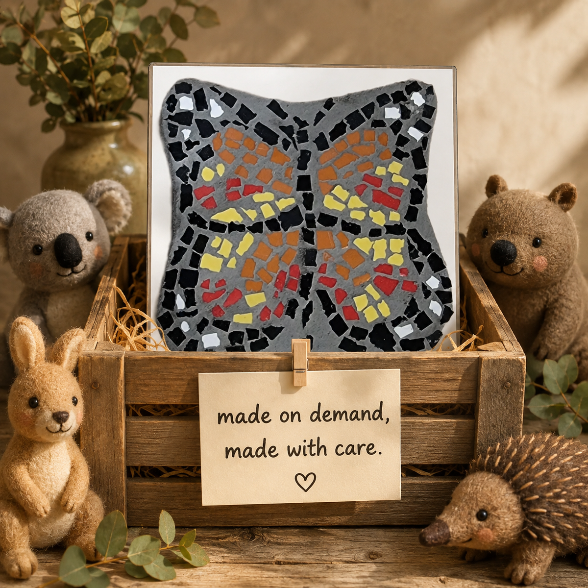 Butterfly Coaster Fine Art Poster | Transformation Wall Art