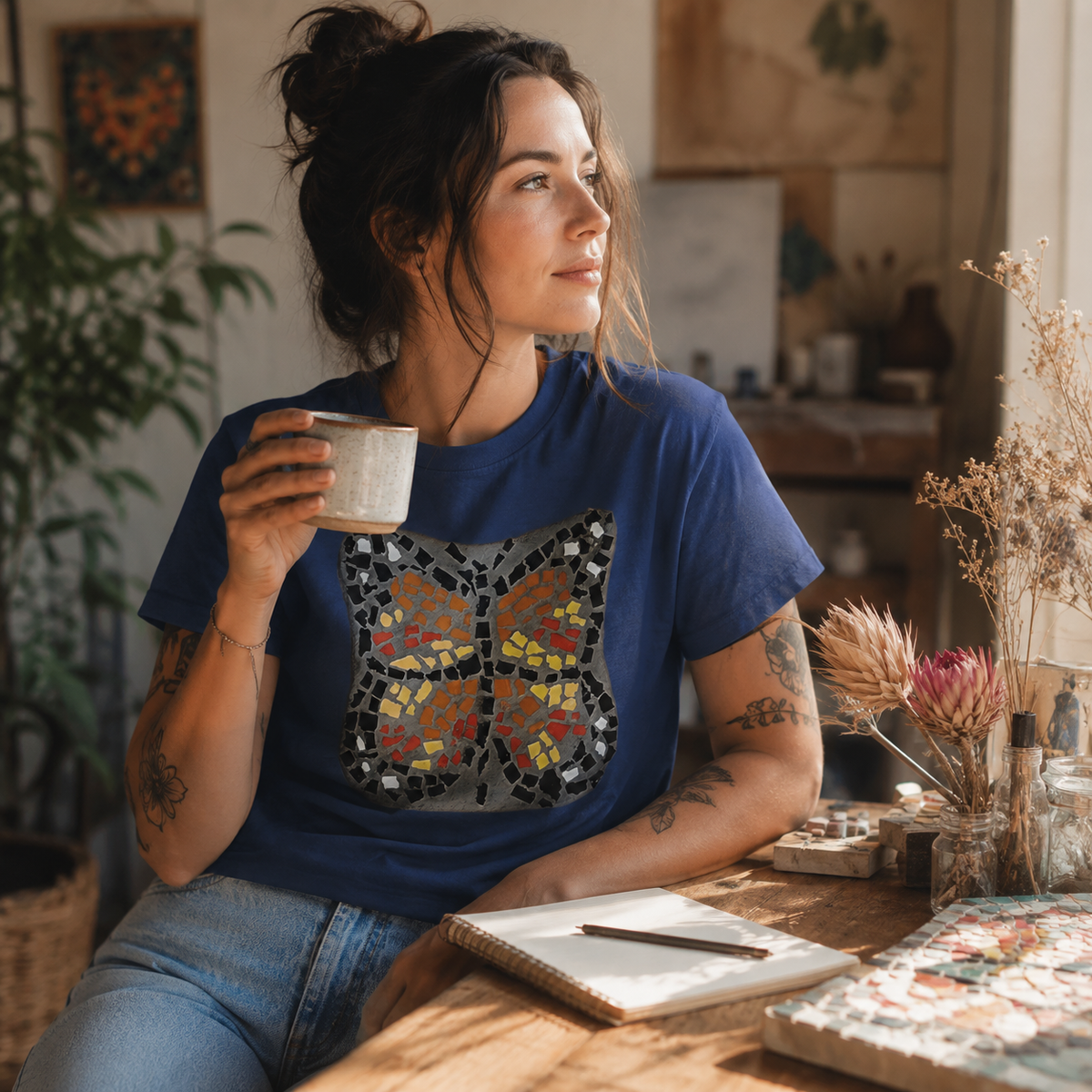 Butterfly Coaster Unisex Ultra Cotton Tee | Transformation Wearable Art