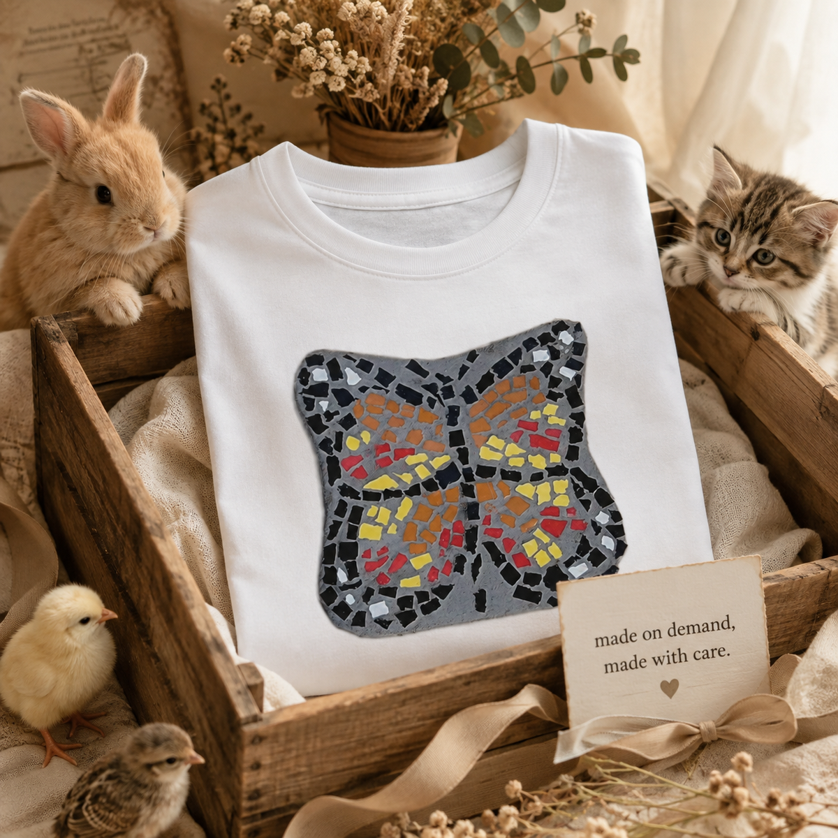 Butterfly Coaster Unisex Ultra Cotton Tee | Transformation Wearable Art