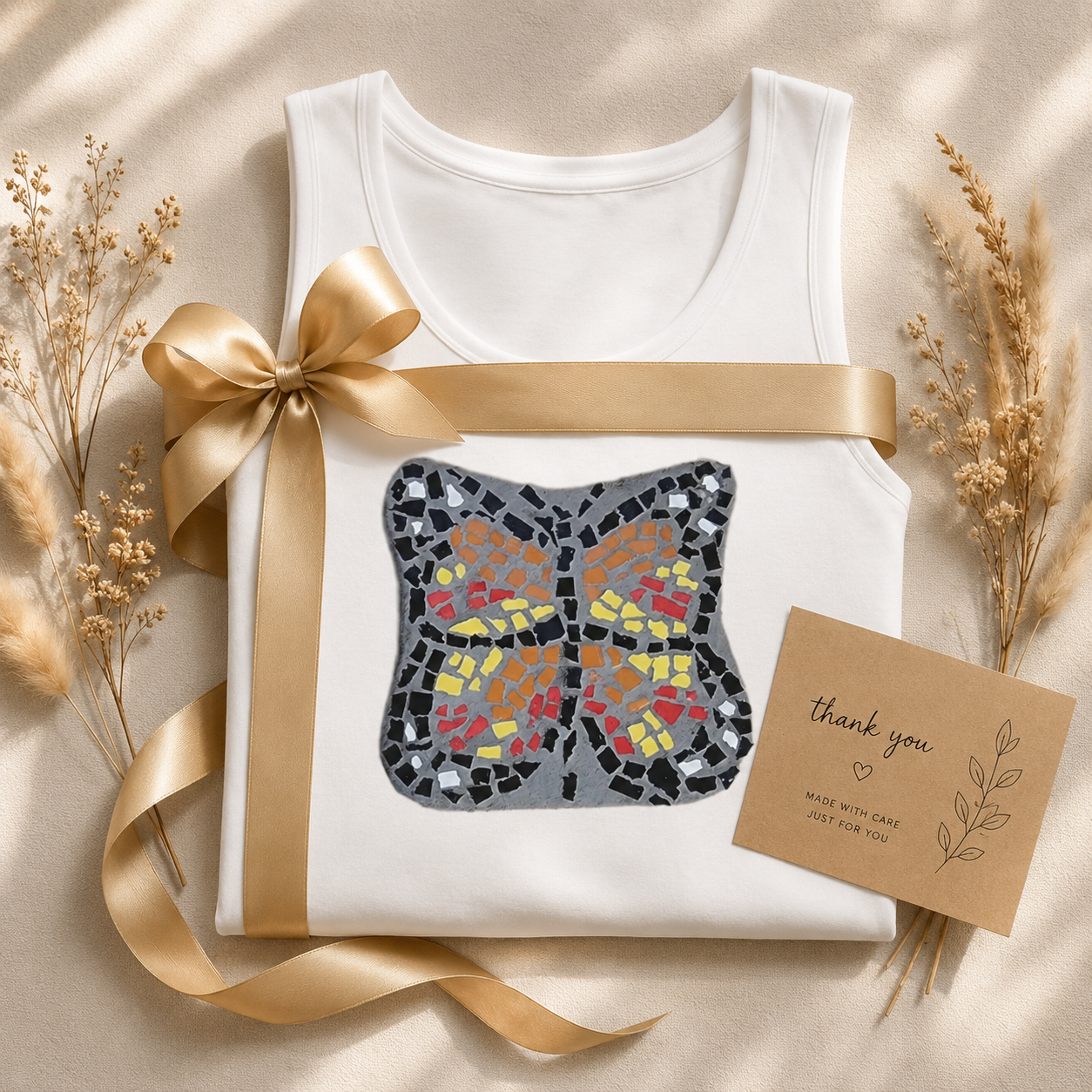 Butterfly Coaster Unisex Jersey Tank Top | Transformation Wearable Art