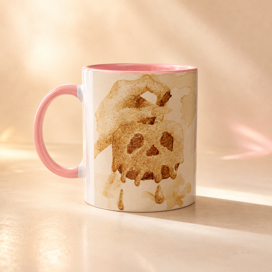 Coffee Apple 11oz Ceramic Mug | Symbolic Healing Art Mug