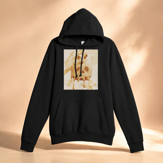 Coffee Apple Mosaic Hoodie | Symbolic Healing Art Hoodie