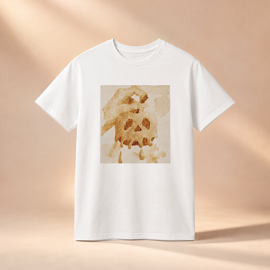 Coffee Apple Mosaic Tee | Symbolic Healing Art T-Shirt