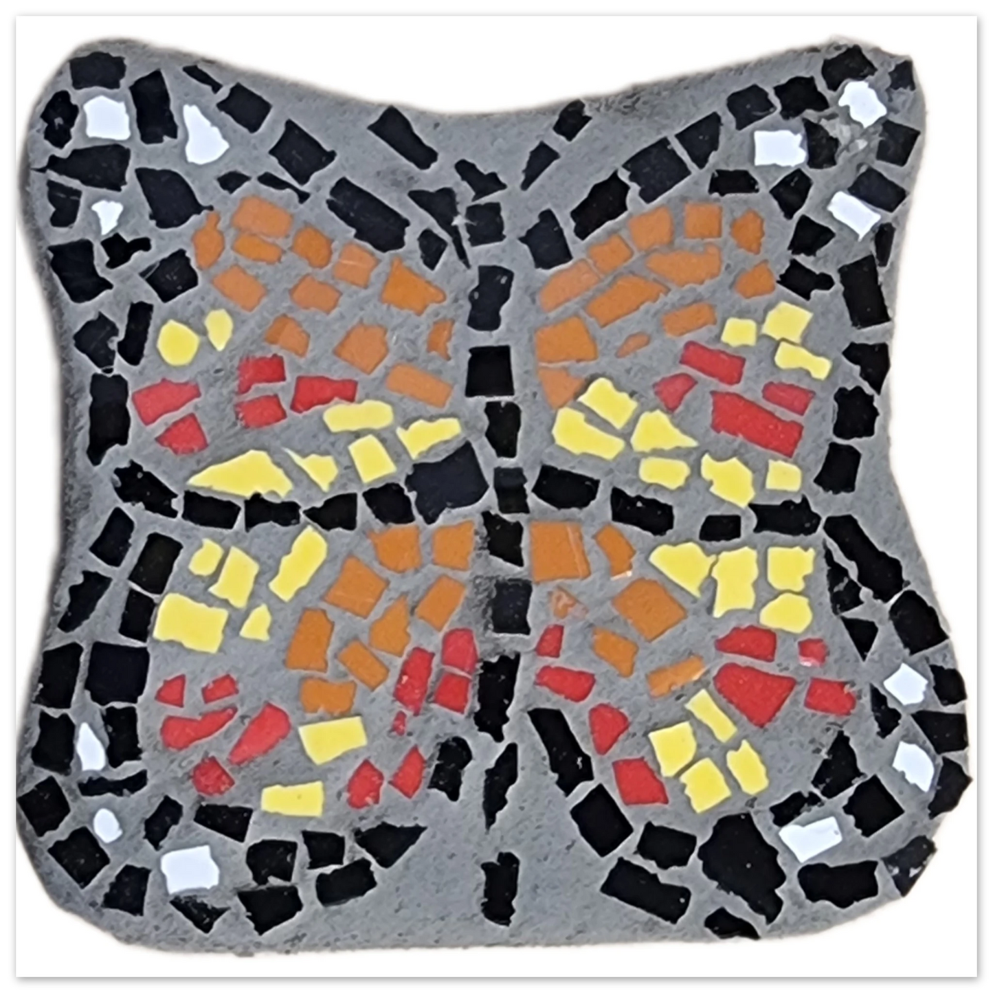 The Butterfly Coaster Mosaic Artwork – Hand-signed Collectible Print