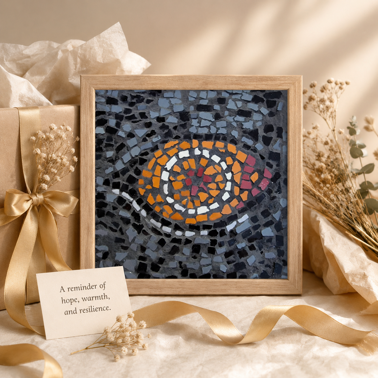 Eira Emperor Penguins Eye Premium Framed Poster — Penguin Wall Art