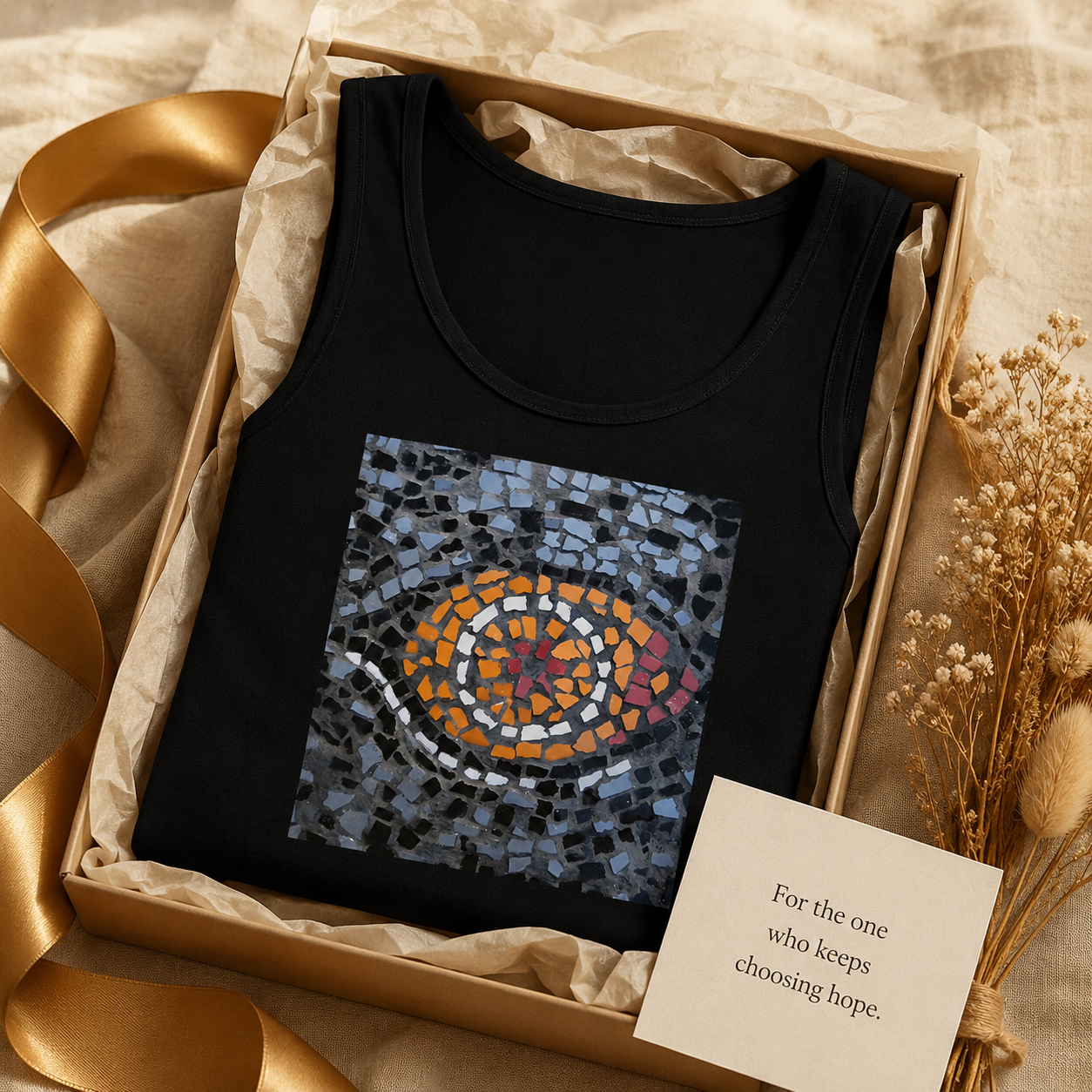 Eira Emperor Penguins Eye Unisex Jersey Tank Top | Penguin Art Tank