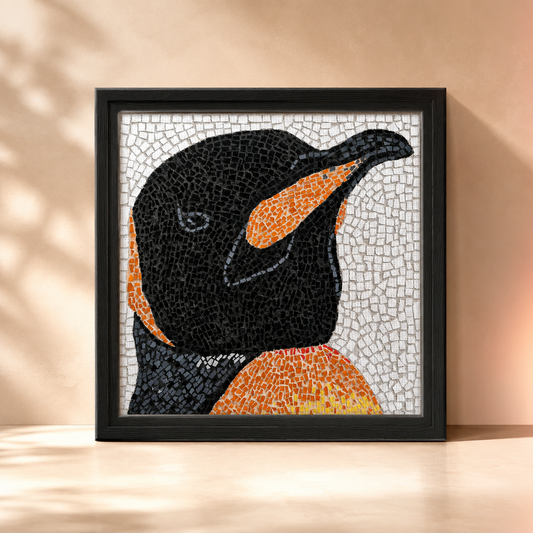 Emperor Aurelius Framed Canvas Print | Penguin Wall Art