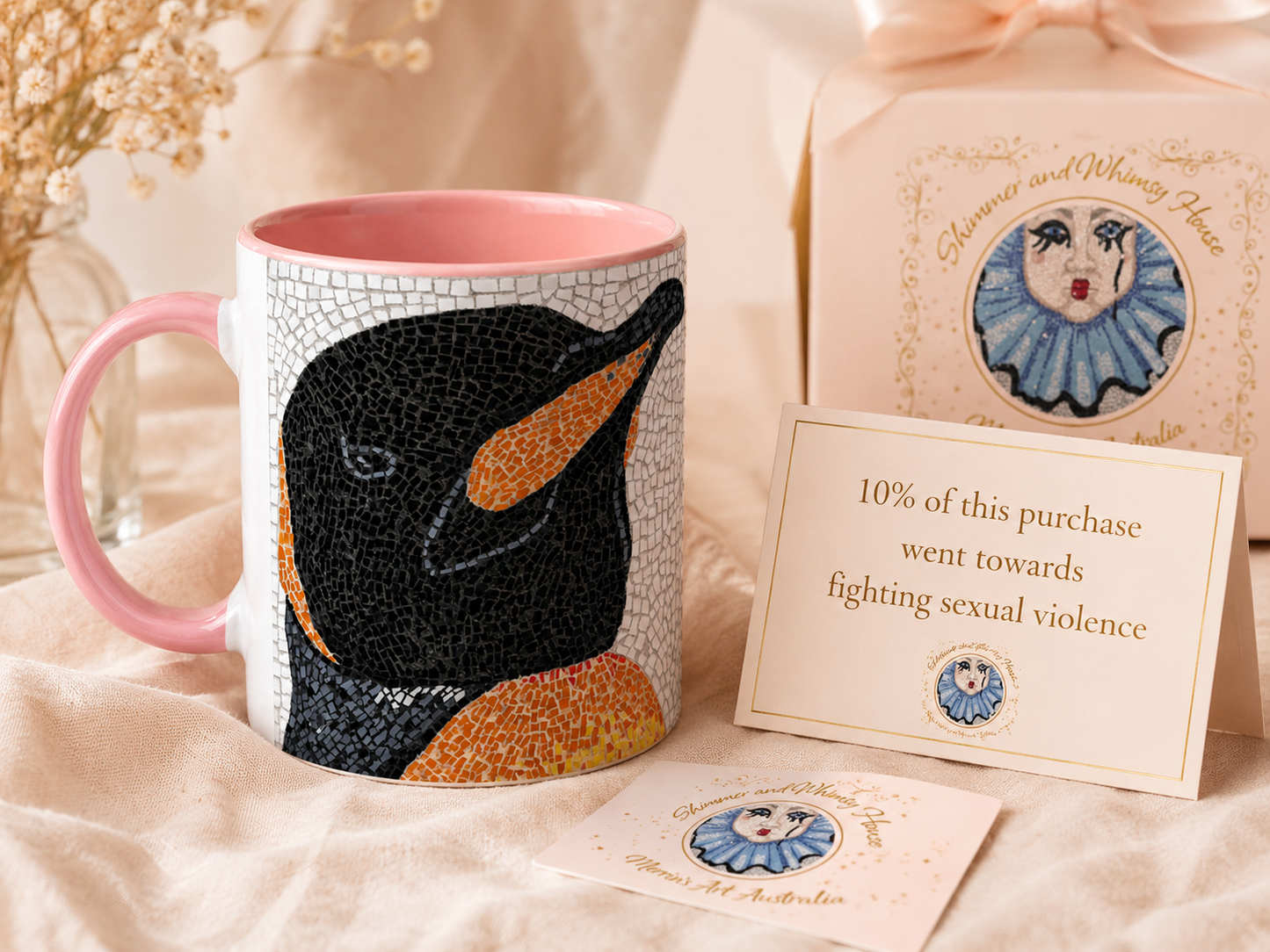 Emperor Aurelius Ceramic Mug 11oz | Penguin Art Mug