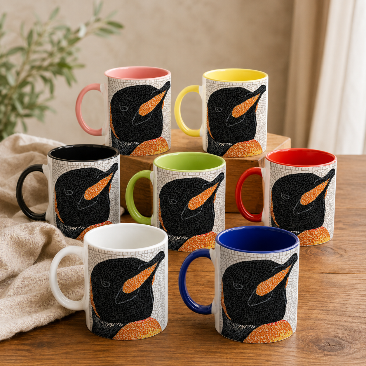Emperor Aurelius Ceramic Mug 11oz | Penguin Art Mug