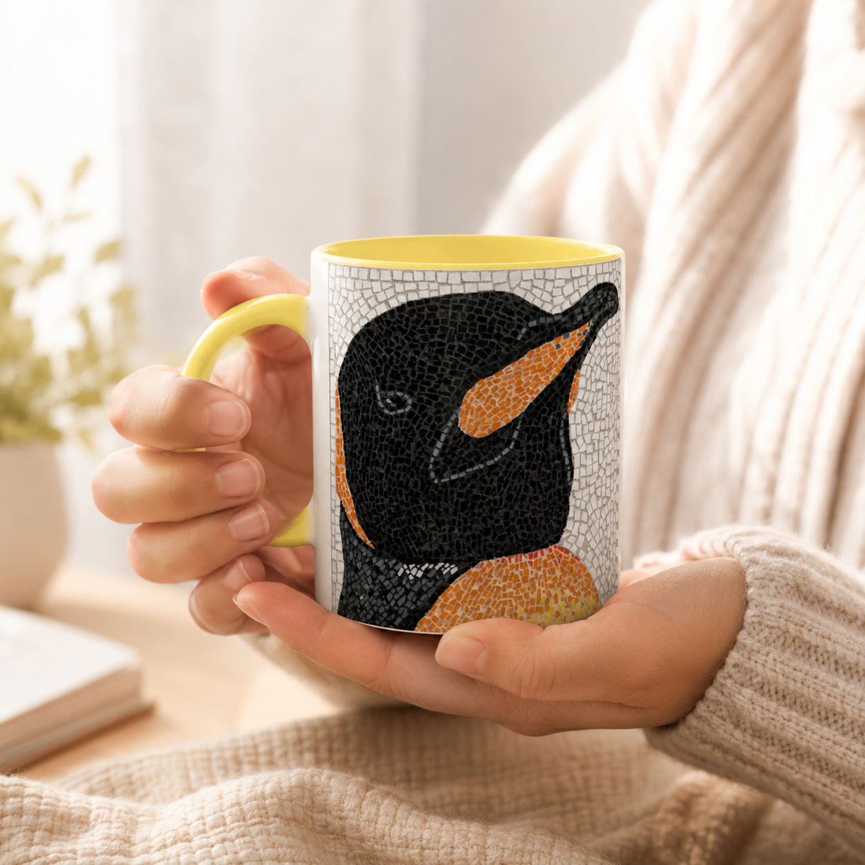 Emperor Aurelius Ceramic Mug 11oz | Penguin Art Mug