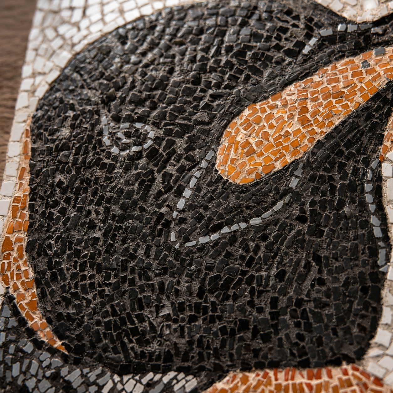 "Emperor Aurelius" Large Hanging Emperor Penguin Mosaic — One of a Kind