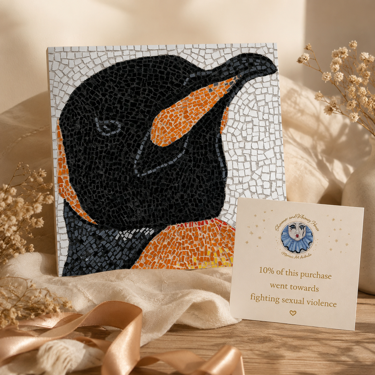 Emperor Aurelius Fine Art Poster | Penguin Wall Art Print