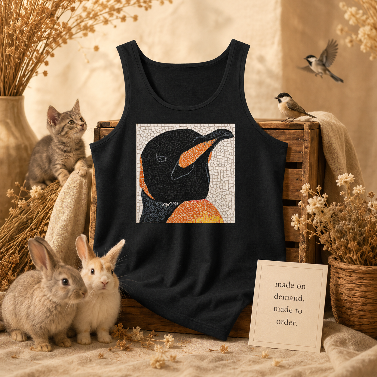 Emperor Aurelius Unisex Jersey Tank Top – Penguin Art Tank