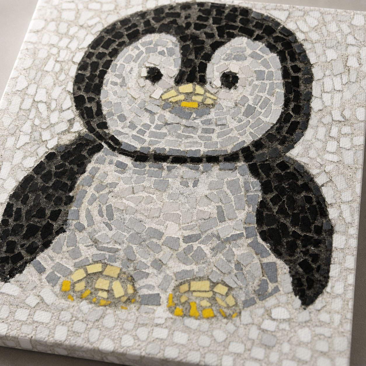 Emperor Pingu Fine Art Poster | Whimsical Penguin Wall Art
